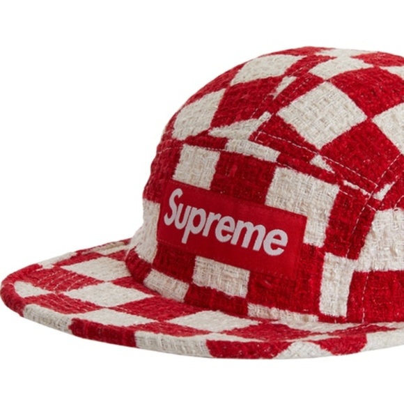 supreme checkerboard hat